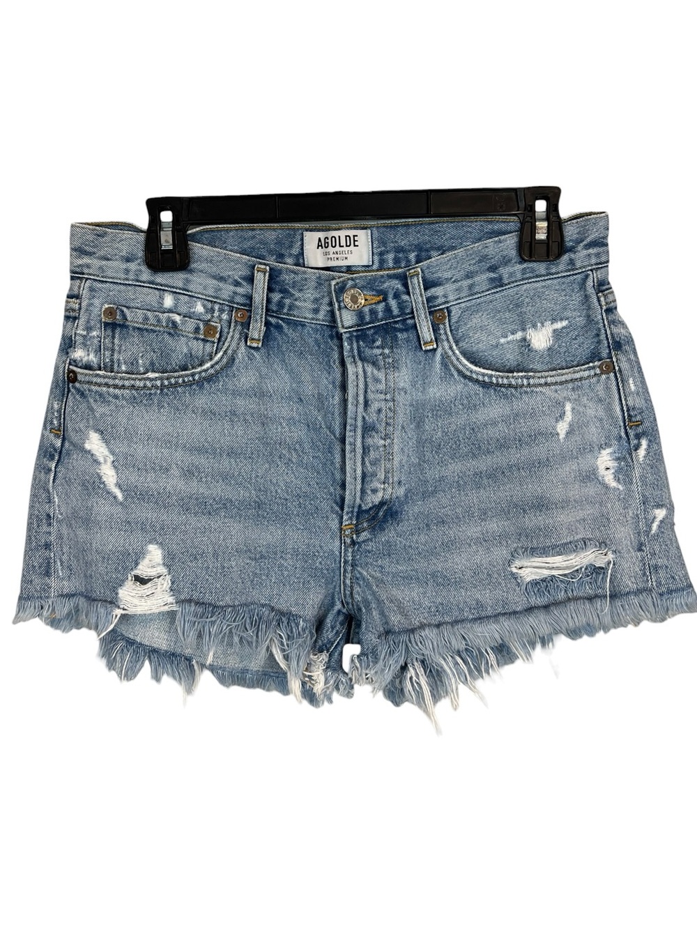 Agolde PARKER‎ VINTAGE CUT OFF SHORT IN SWAPMEET - Picture 8 of 16